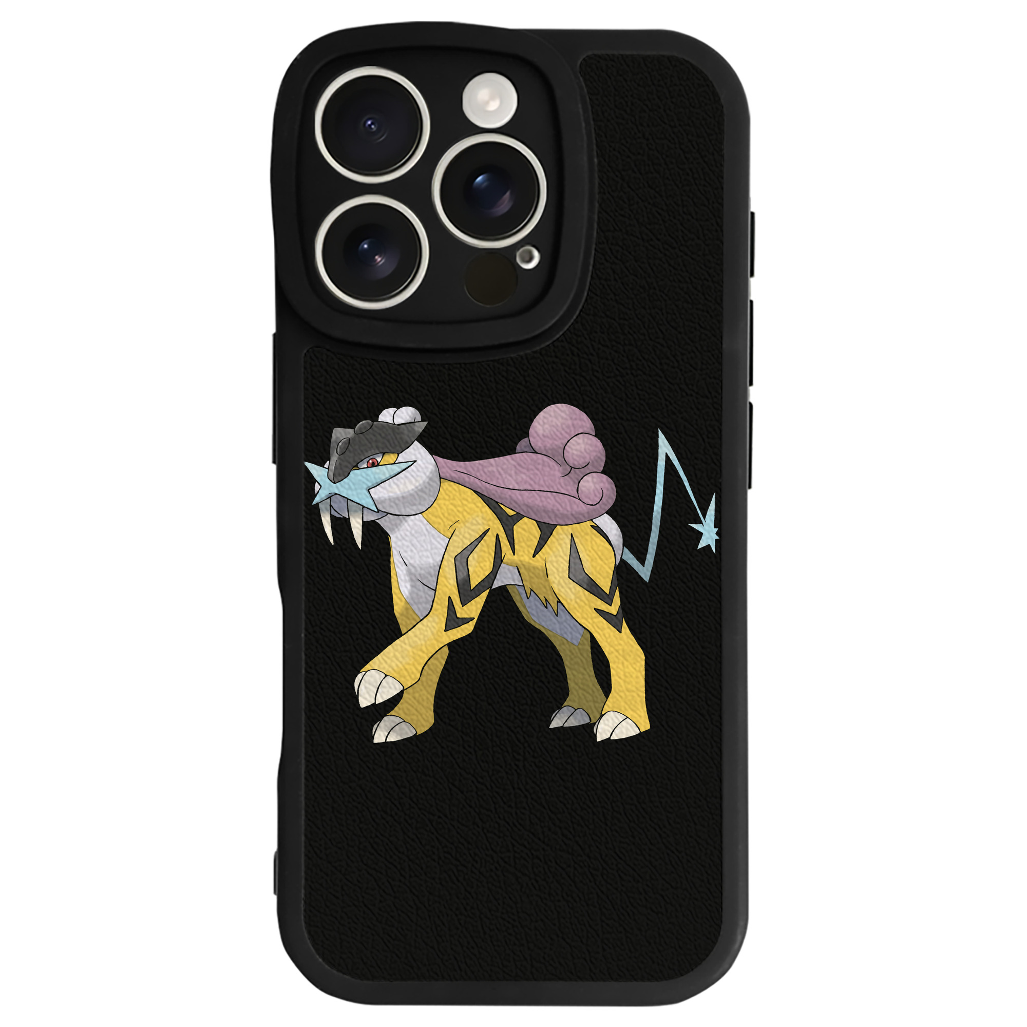 （画像用） ポケットモンスター Pokémon 【iPhone 16シリーズ対応】シリコンスマホケース（レザー調） 材質：シリコン